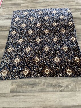 Better Homes & Gardens Navy Blue Throw Blanket
